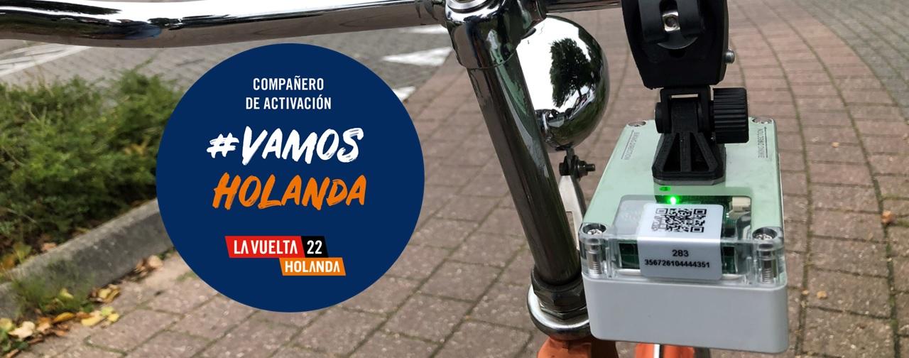 Snuffelfiets Vuelta banner
