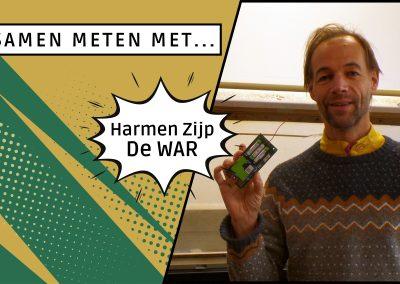 Samen Meten met … Harmen Zijp (De WAR)